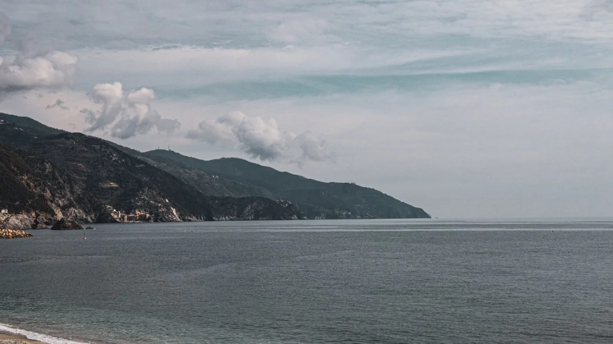 Visitatori sulla costa ligure