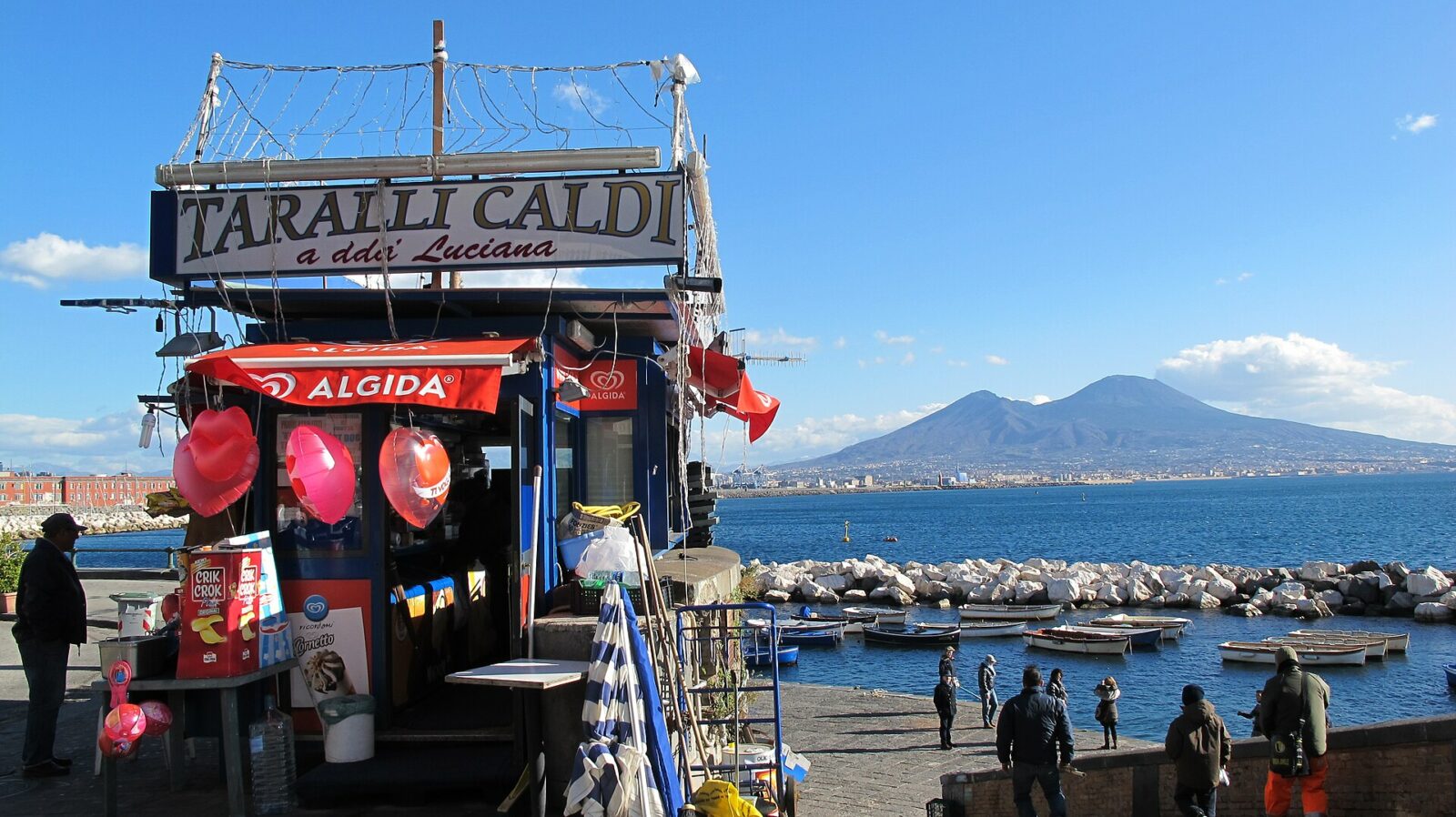 Bancariello di taralli ’nzogna e pepe