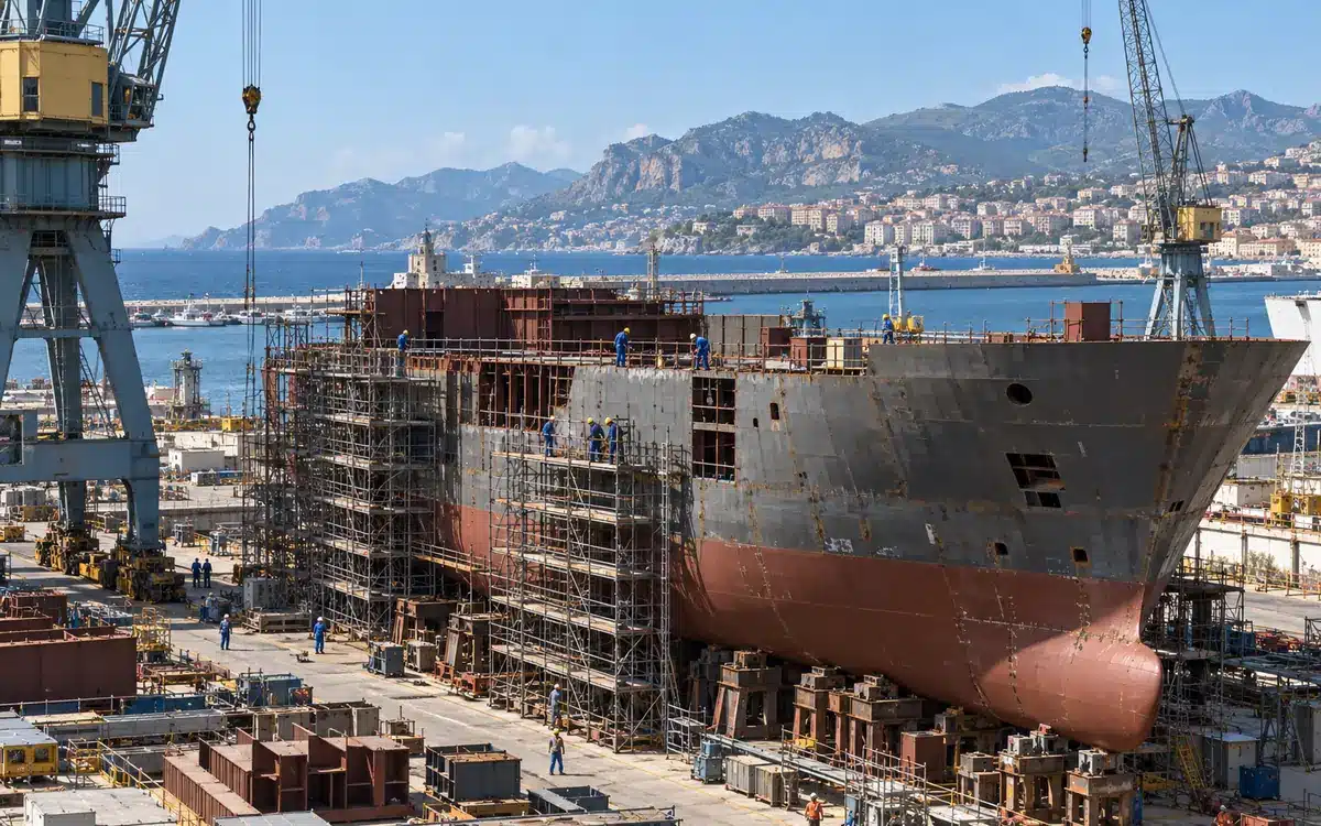 Cantiere navale e filiera della cantieristica italiana.