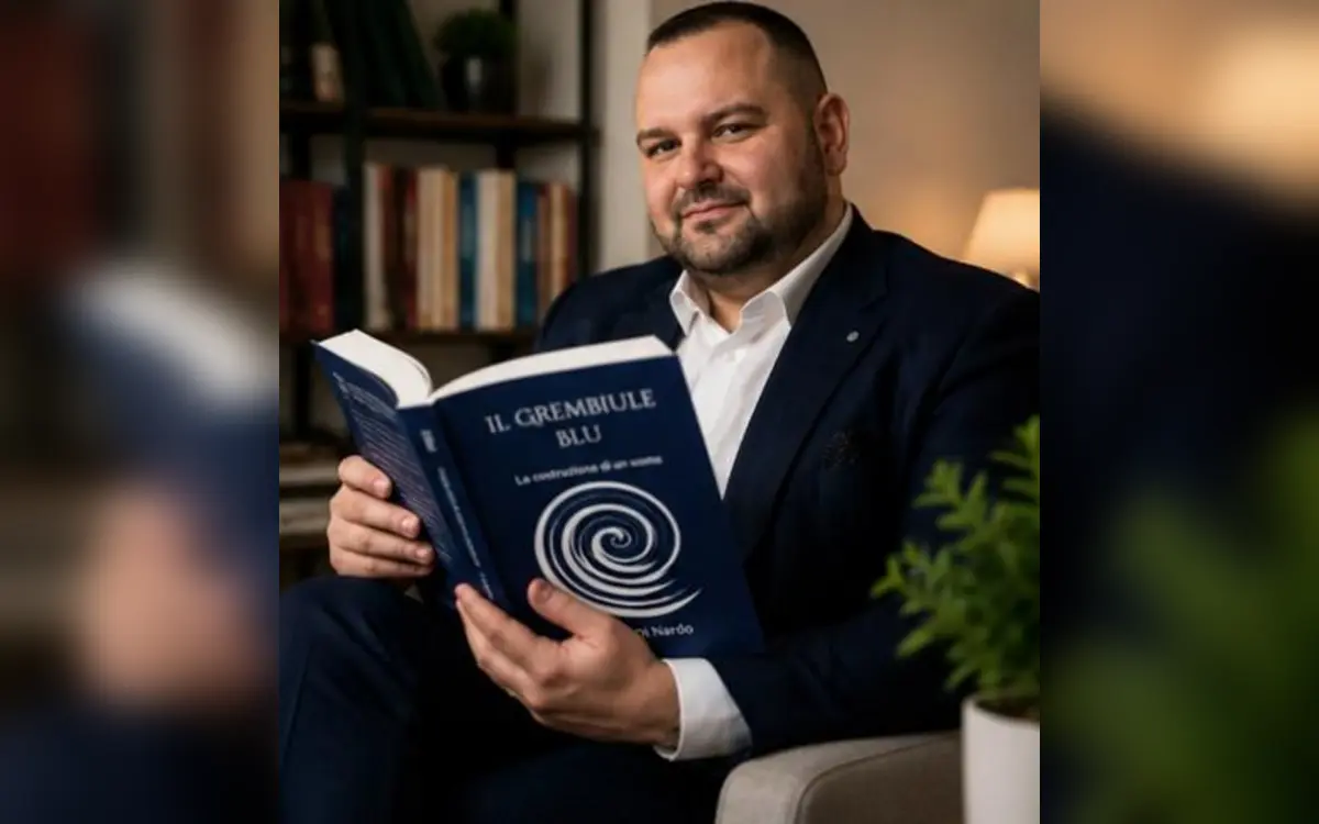 Il grembiule bluc, Marco Di Nardo legge il suo romanzo